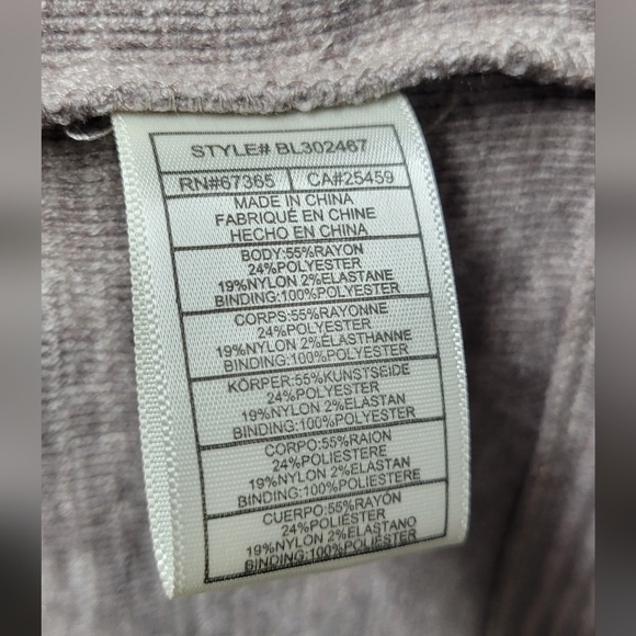 BB Dakota by Steve Madden Beige Ribbed Open Cardigan - Picture 6 of 6